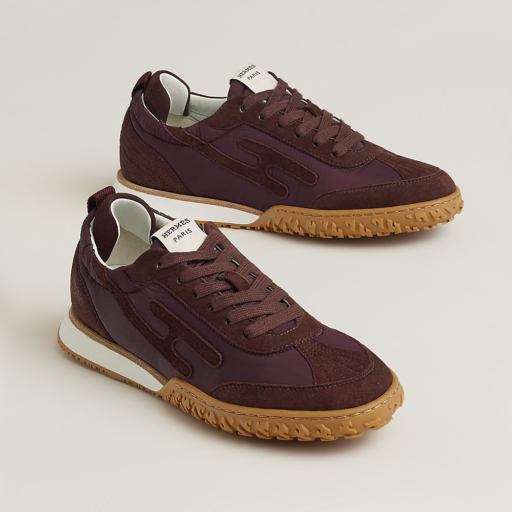 Jet sneaker - Brown | Hermès Singapore
